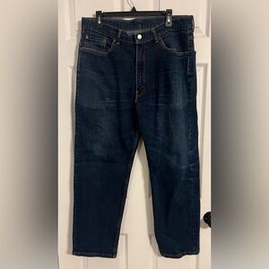 Levi’s Men’s 550 Jeans Size 38x30 Dark Wash Straight Leg Jeans